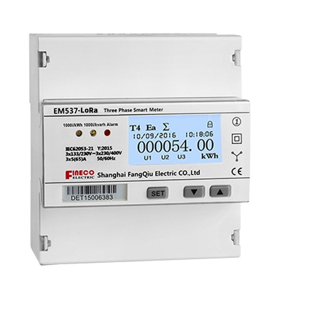 EM537 CT 3*133/230 В 3*230/400 В двойные тарифы трехфазный Измеритель Wi-Fi кВтч измеритель энергии Wi-Fi монитор
