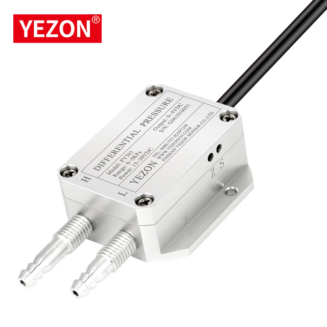Датчик давления воздуха YEZON PY301 RS485high Precision,-20 кПа ~ 0 ~ 20 кПа, передатчик дифференциального давления 4-20 мА, микрофон, дифференциальное давление ветра