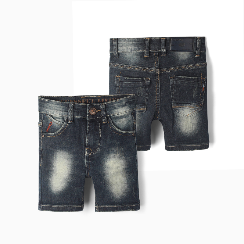 clothing wholesale children pants Vintage kids jean Anti-Shrink baby boy jeans