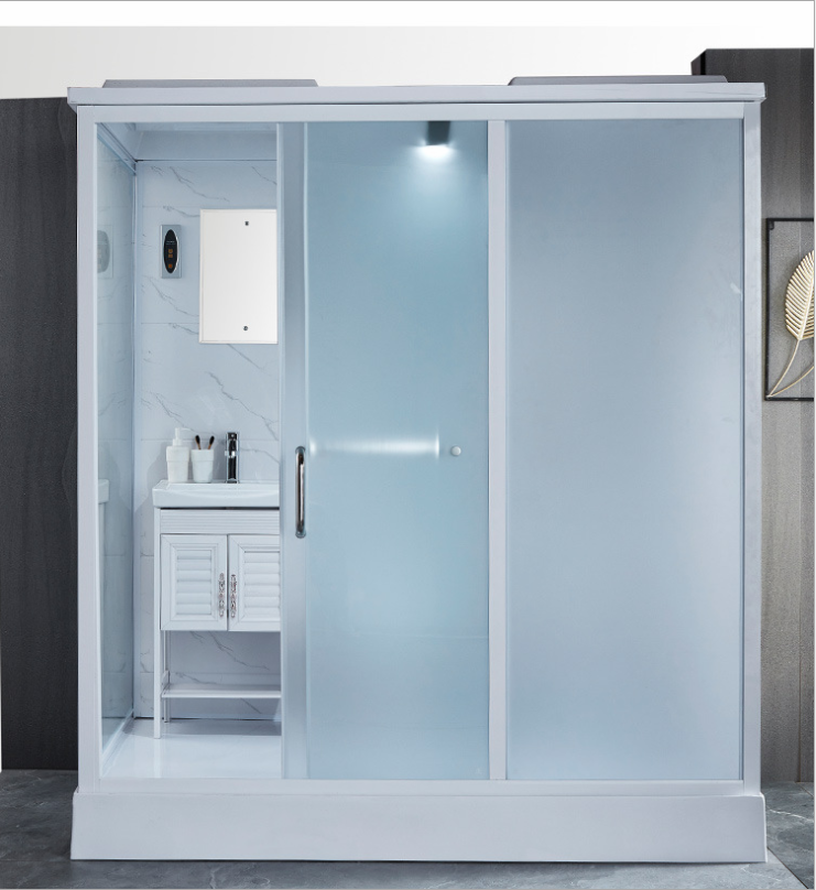 China prefab bathroom pods prefabricated modular complete portable shower room