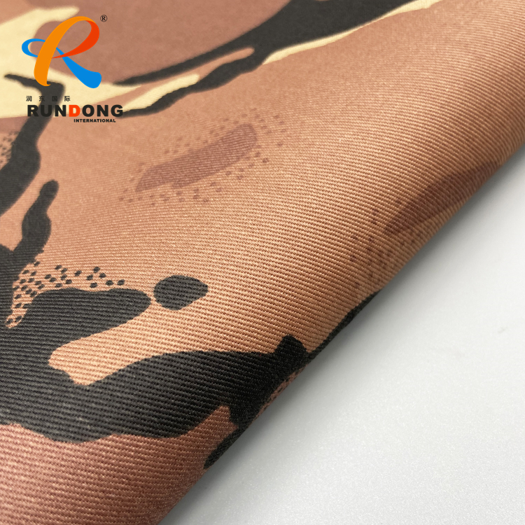 100% cotton twill fabric for camouflage fabric military fabric 205GSM