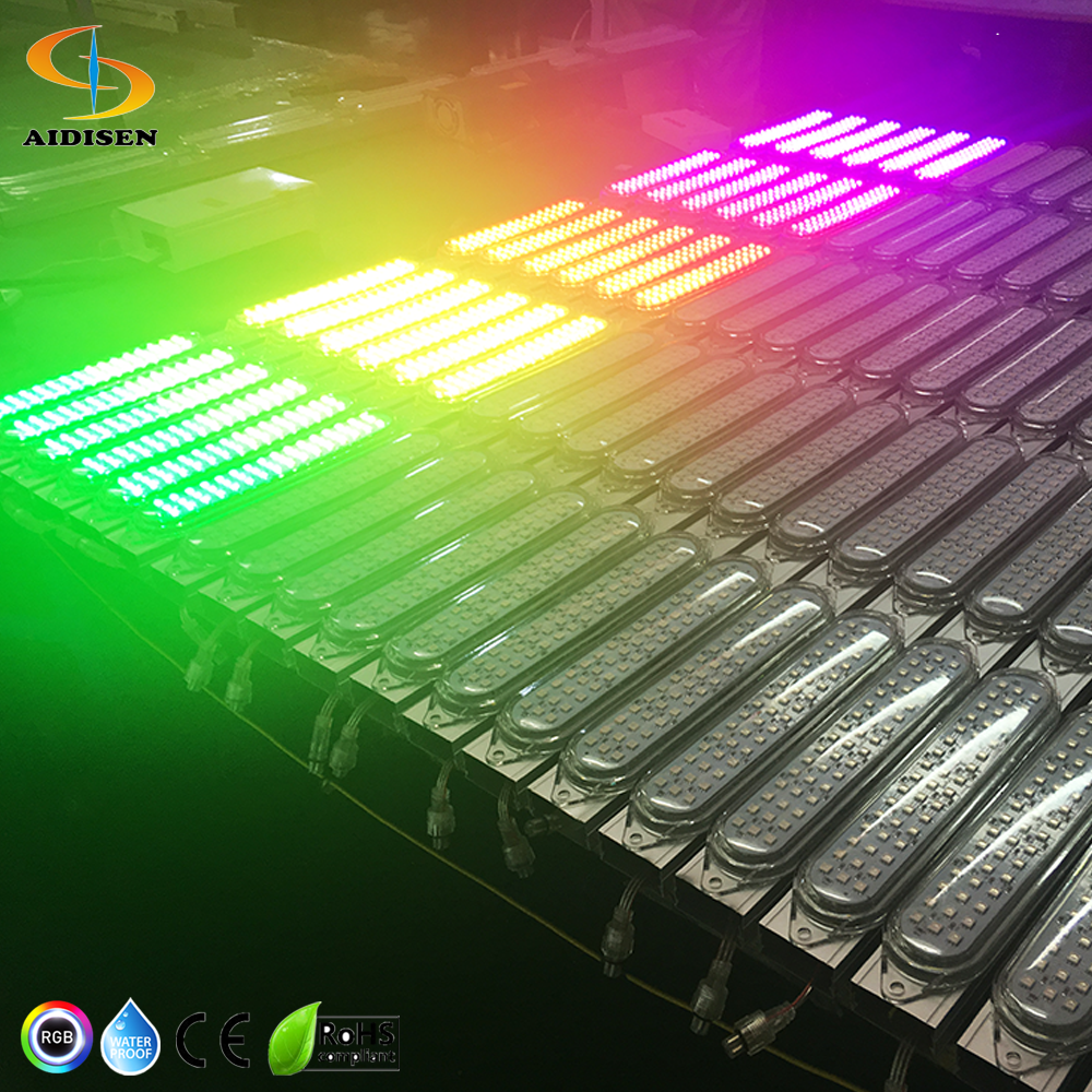 Aidisen ads a320 rgb 5050 260 мм ip67 освещение кабошона для аттракционов 24v pixel led
