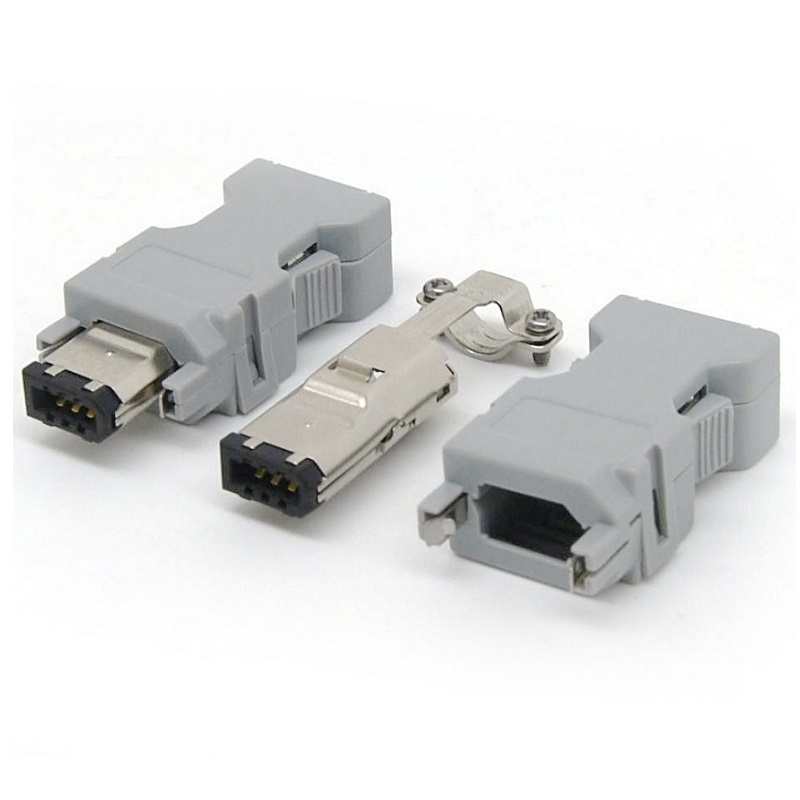 SM-6P IEEE1394 штекер CN3 сервер 6 ядро кодировщик головы мужской разъем 55100-0670 Для Delta Yaskawa Panasonic
