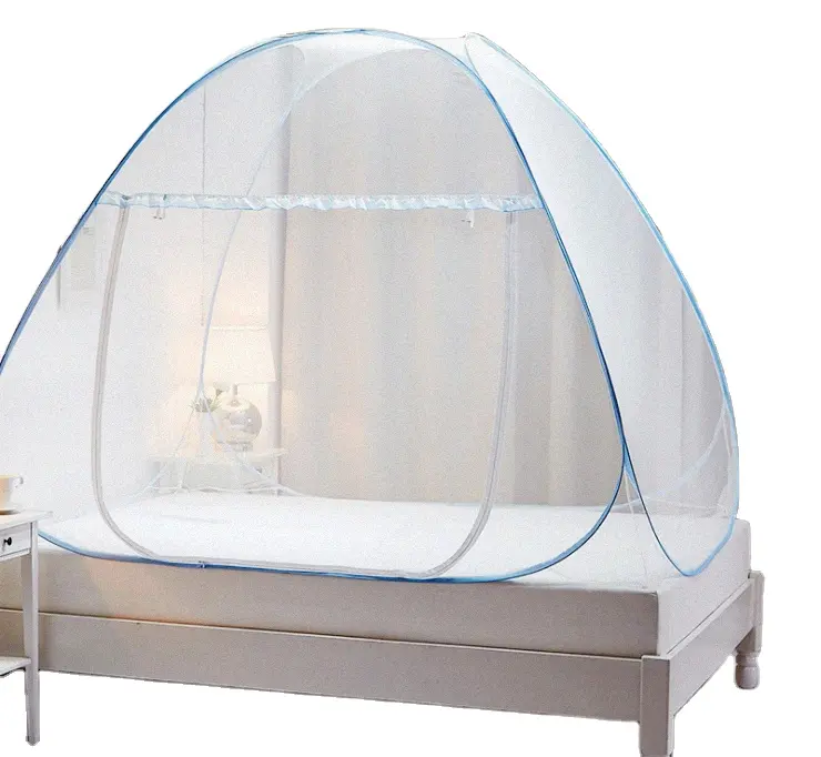 Hot sale high quality insect netting mosquito net double bed baby folding mosquito net