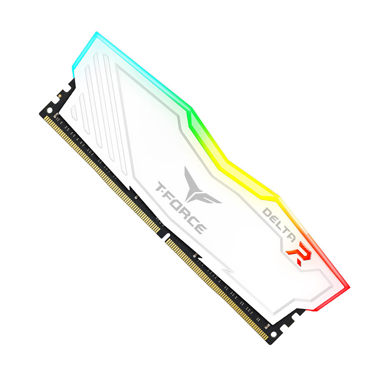 Игровой модуль оперативной памяти TEAMGROUP T-Force Delta RGB DDR4 16 Гб (2x8 ГБ) 3000 МГц/3200 МГц, черный