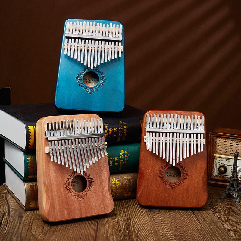 17 клавиш Kalimba большой палец фортепиано высокое качество Древесина Mbira корпус Музыкальные инструменты с обучающей книгой Kalimba фортепиано