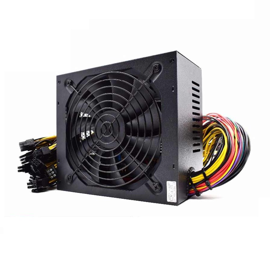 Высокая эффективность блок питания ATX 1800W горно-80PLUS Platinum блок питания для эфириума GPU Профессиональный добычи Рог