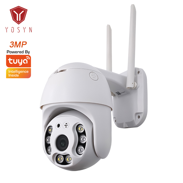 1080P Outdoor Waterproof Tuya WiFi IP Camera 3.0MP Wireless CCTV Home Security System PTZ Camarass de Seguridads
