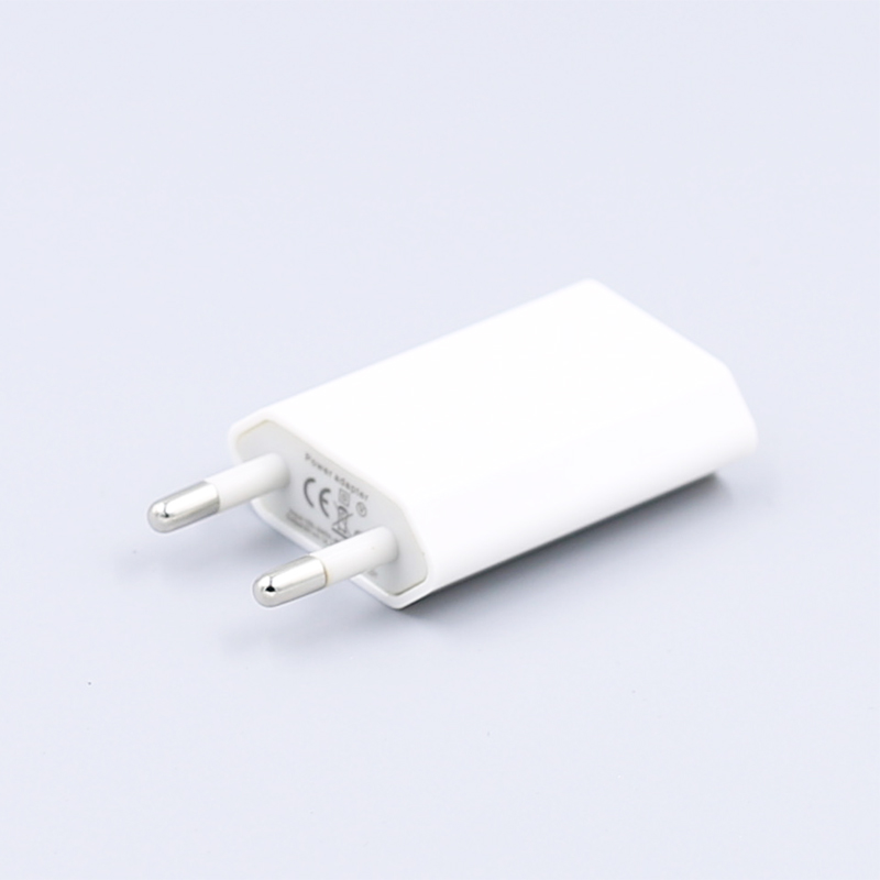 Белый Европейский USB адаптер питания переменного тока ЕС Plug стены путешествия зарядное устройство