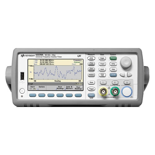 Agilent 53220A 350 МГц, 2-канальный универсальный счетчик частоты/таймер, 12 цифр/s, 100 ps