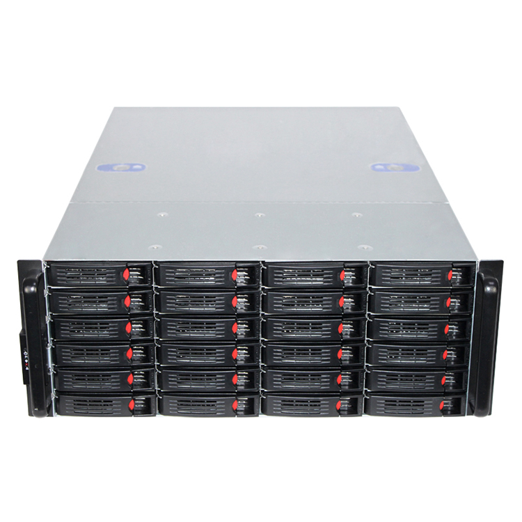 Прямая продажа с фабрики 4U 3,5 дюймов Hdd лоток стоечный сервер шасси промышленный стеллаж для выставки товаров компьютерный корпус 24bay hotswap