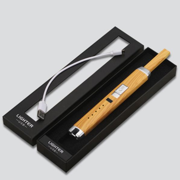 2017 FR-601 перезаряжаемая usb дуга Пользовательский логотип зажигалка
