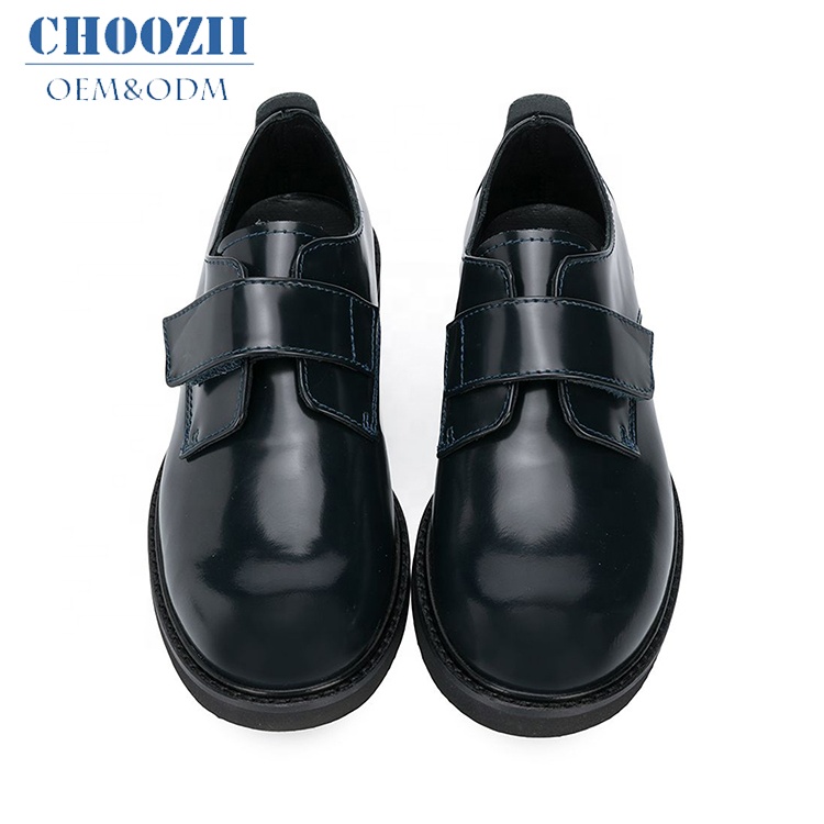 Choozii из модной лакированной кожи Детская школьная обувь для мальчиков