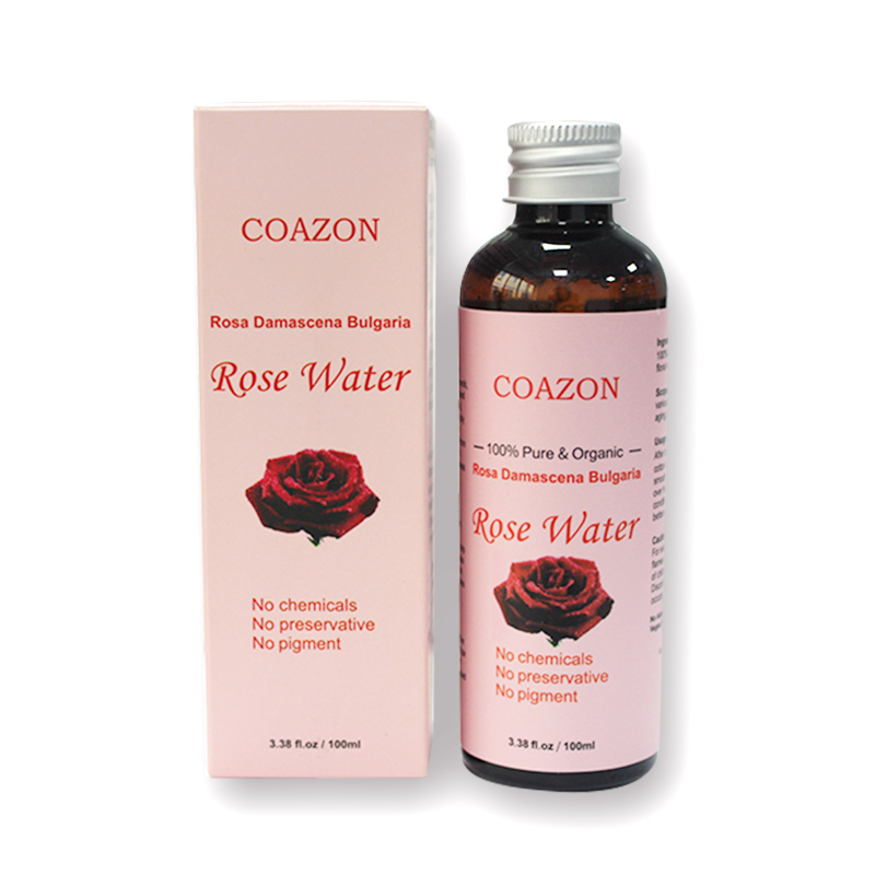 100% Alcohol-Free Makeup Setting Hydrating Anti-Aging Petal Rose Water hydrosol Toner spray organic private label for Face