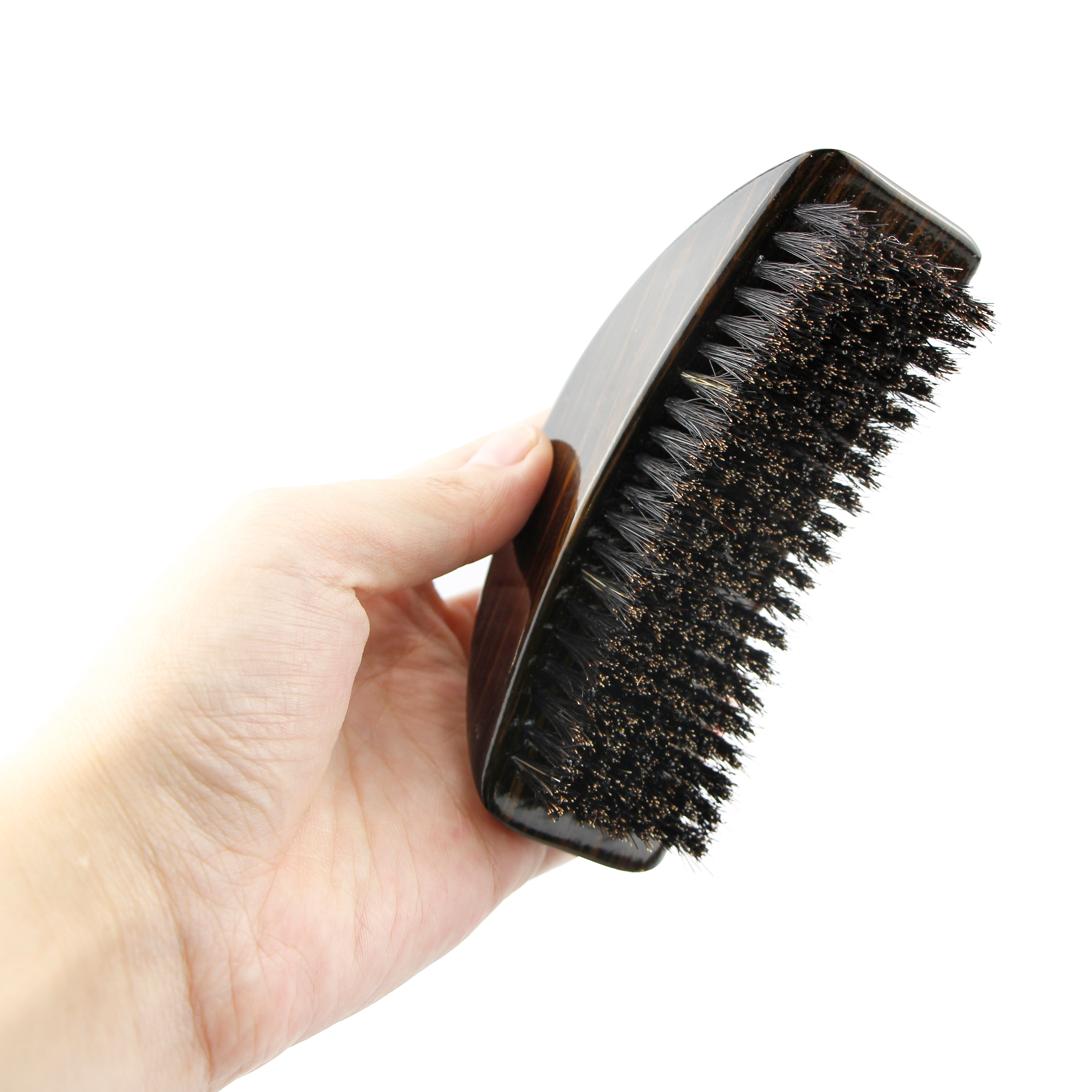 Wholesale Barber Salon Home Bristle hair styling Men wave Beard Brush