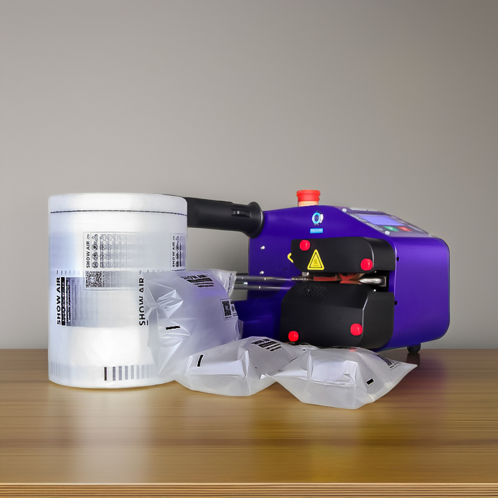 SHOW AIR Multifunctional Air Cushion Pillow / Bubble / Column Inflating Filling Sealing Machine with Customizable LOGO