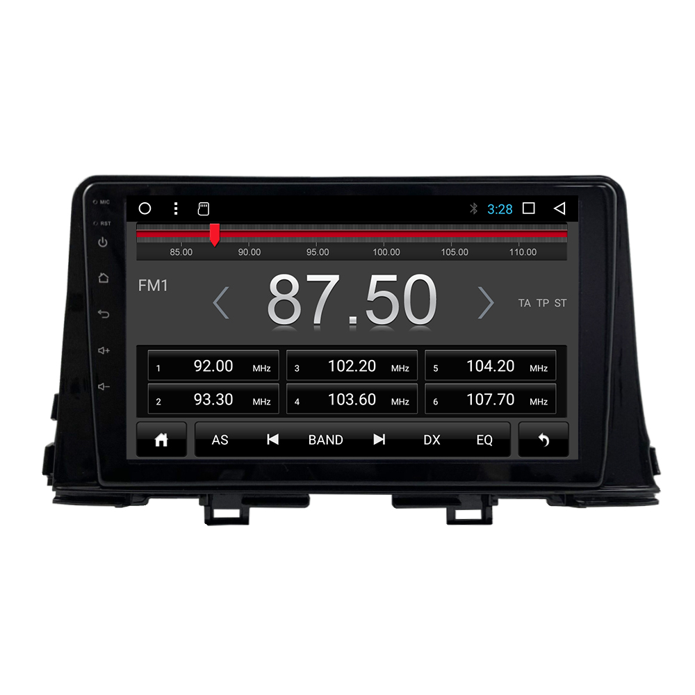 9 дюймов сенсорный экран 1din 2din с bluetooth Радио автомобильный аудио для KIA Picanto android автомобильный стерео
