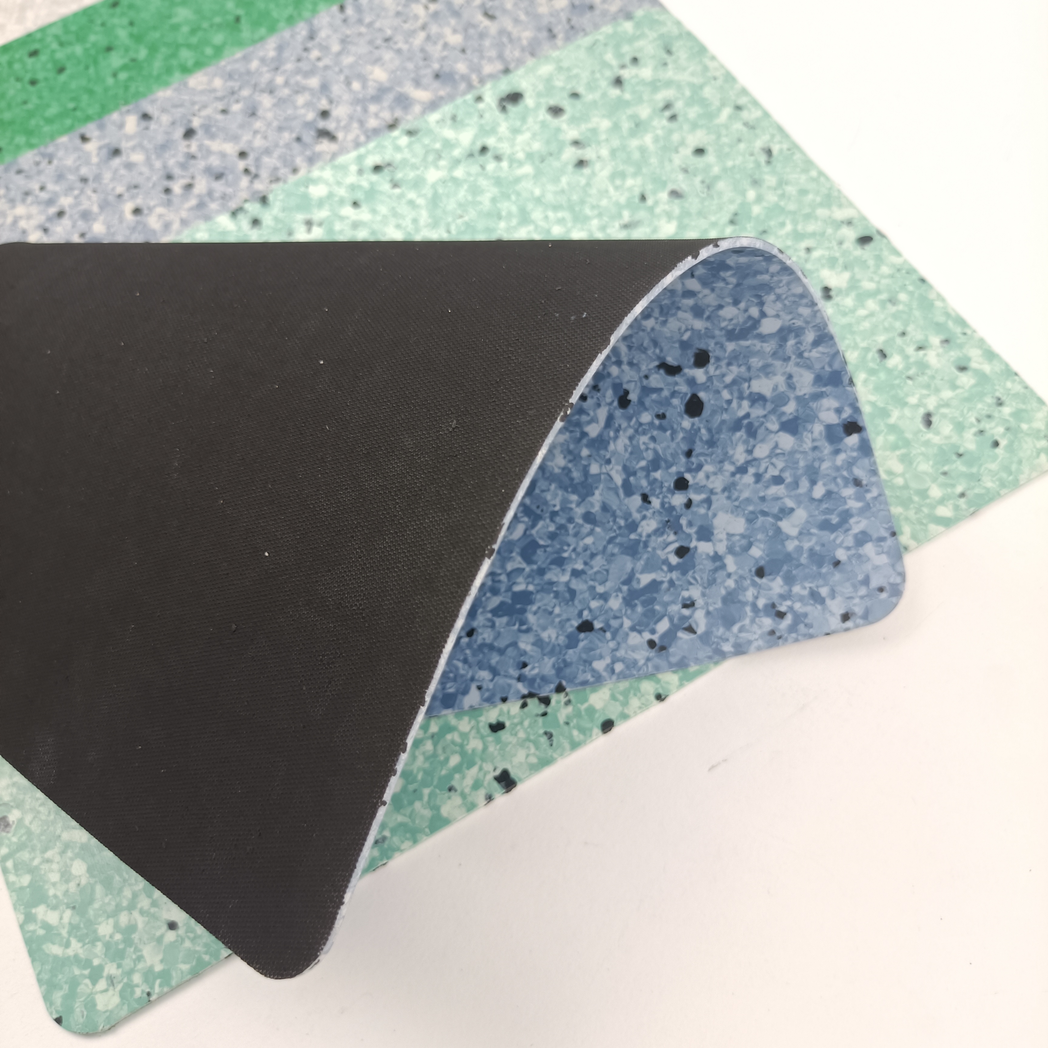 DBDMC Antistatic PVC ESD Homogeneous Vinyl Floor Rolls Indoor Plastic Flooring with PUR Coating for Hospitals/Clinics/Labs