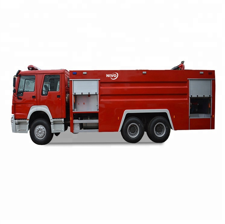 NIVO 30ton water tank fire 16ton capacity for rescue fire fighting truck 4*2 with EuroV engine and parts