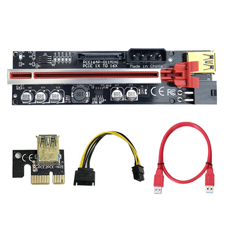 Новейшая Белая Мини Плата расширения VER011 MINI PCIE 1X-16X 011 MINI GPU Pcie