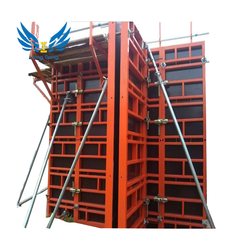 Высокоэффективная и многоразовая стальная рама icf формы для бетона
