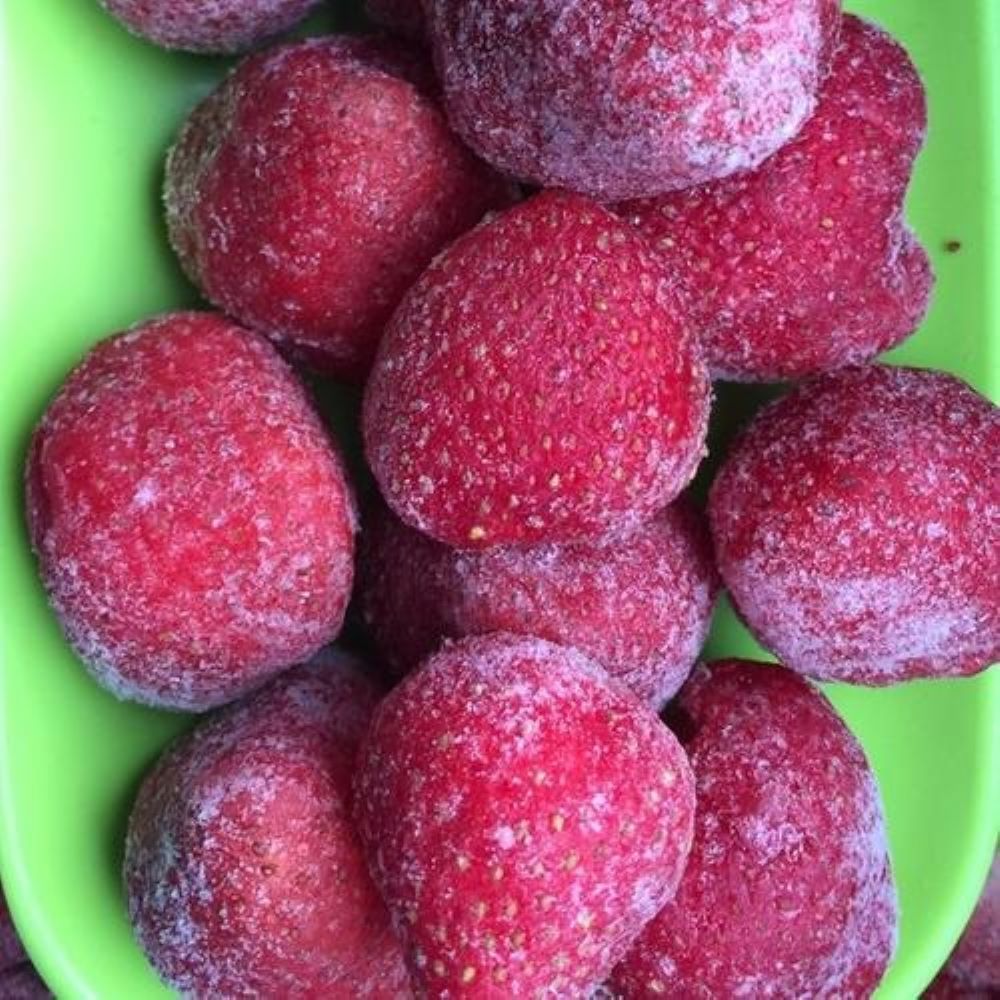 Китайская клубника, замороженная красная Сладкая замороженная клубника, упаковка для хранения еды, органические продукты по хорошей цене