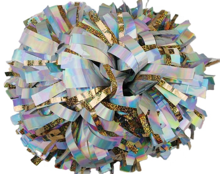 New cheerleading glitter pom poms for cheerleaders with High quality