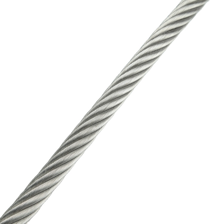 304 7x24 pvc coated stainless steel wire rope for welding mig