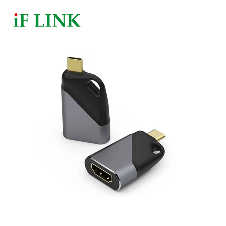 Новый дизайн Портативный USB 3,1 Type C к HDMI 4K 30Hz брелок адаптер
