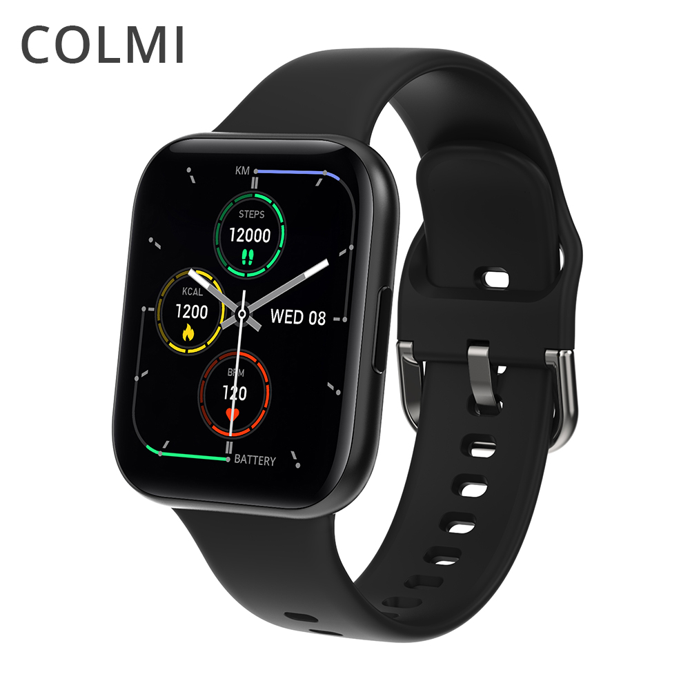 COLMI P8 SE Plus 1,69 дюймов Reloj SmartWatch для женщин IP68 Водонепроницаемый фитнес-трекер для сна мужские спортивные Смарт-часы