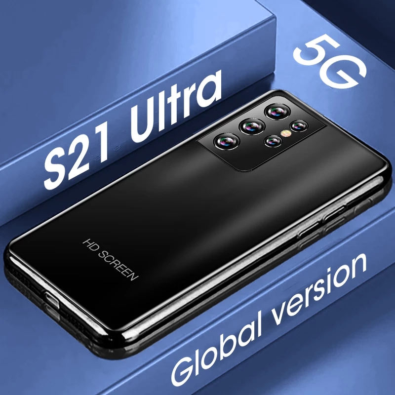 New Version Galay S21+ Ultra 5G 6.8 Inch Smartphone 6800mAh 24MP+48MP 12GB+512GB Unlocked Mobile Phones Global Version