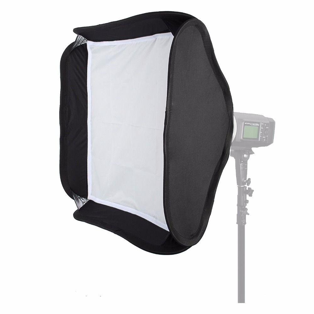 Софтбокс Godox 40x4 0 см/60x60 см/80x80 см складной Диффузор софтбокс для S-образного кронштейна подходит для крепления Bowens Elinchrom