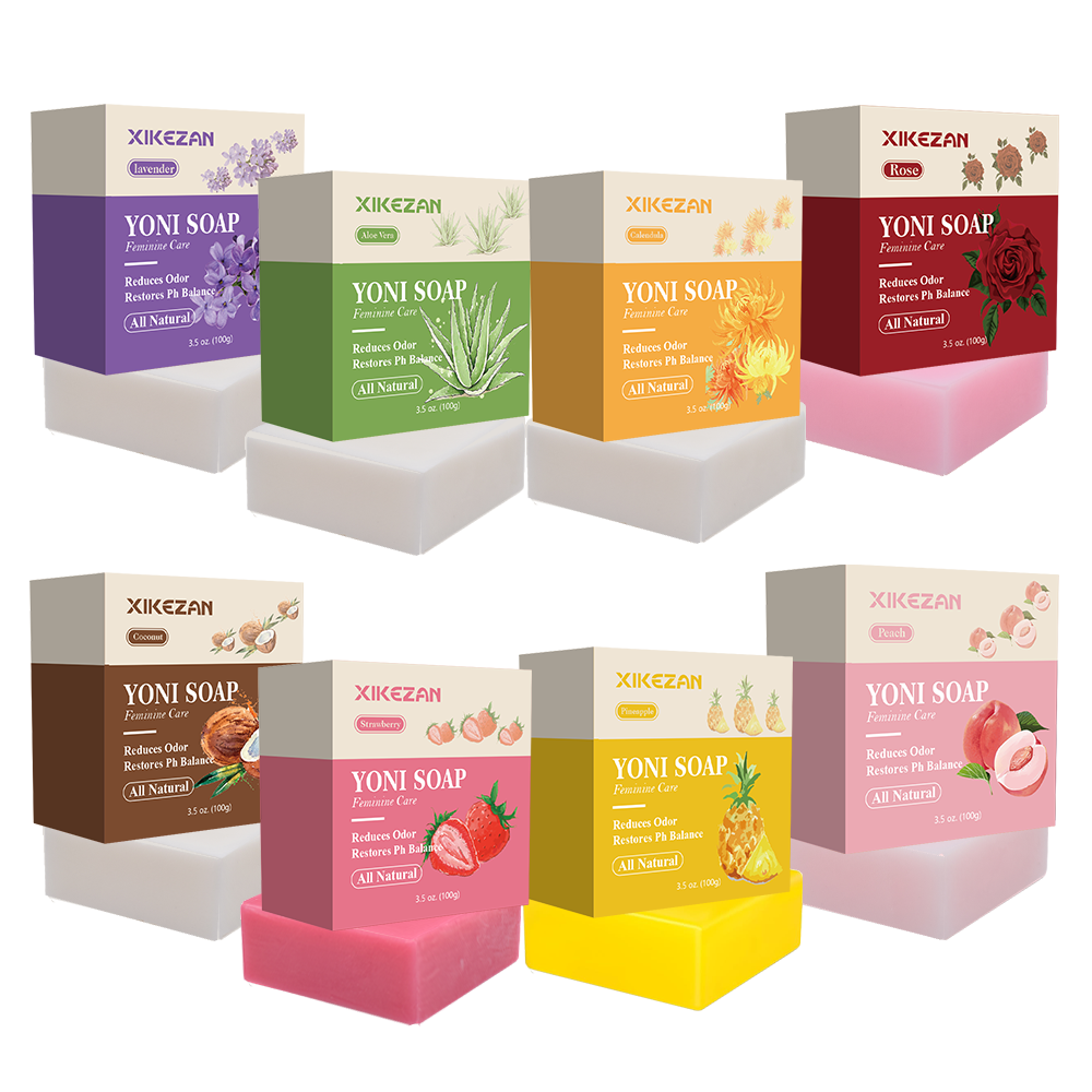 Best Private Label Organic Fruit Wetness Yoni Soap Bar PH Balanced Natural Ingredients for Women's Intimate Hygiene