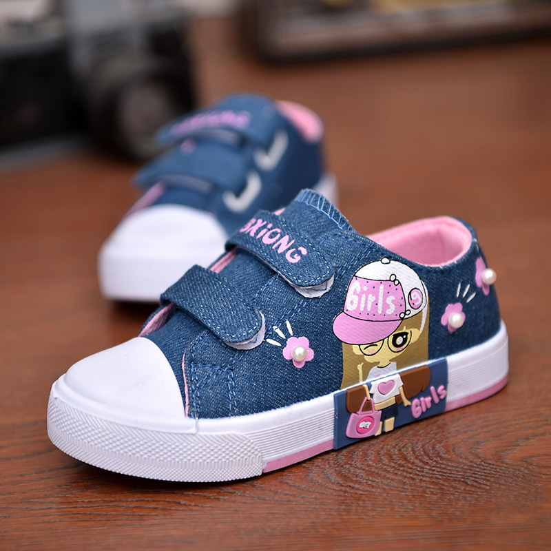 Chaussure Fille пользовательские трендовым принтом портативный модная Милая женская одежда для маленьких детей платье для маленьких девочек из плотного текстиля;