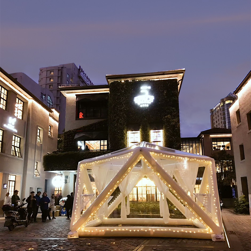 AOYU Cheap Price Bubble Rooms Inflatable Clear Bubble Tent Wedding Dome Tent Camping Bubble Rooms Hotel