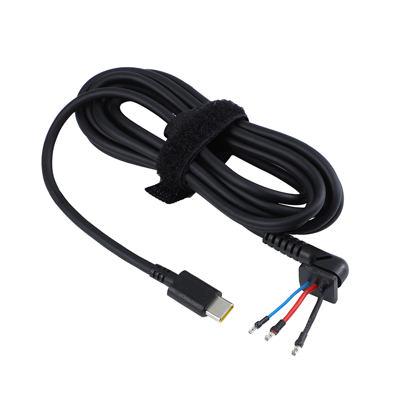 High quality DC Power to Type C charging Cable, length 1800mm for notebook