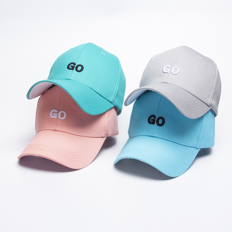 Small Order Wholesale Ladies 6 Panel Gorras Embroidered Logo Customized Women Baseball caps