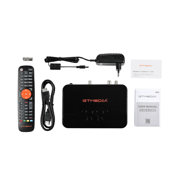 GTMedia V7 pro/плюс комбо цифровой спутниковый ресивер dvb-s2 dvb-t2 декодер поддержка см Powervu Youtube freesat v7 плюс