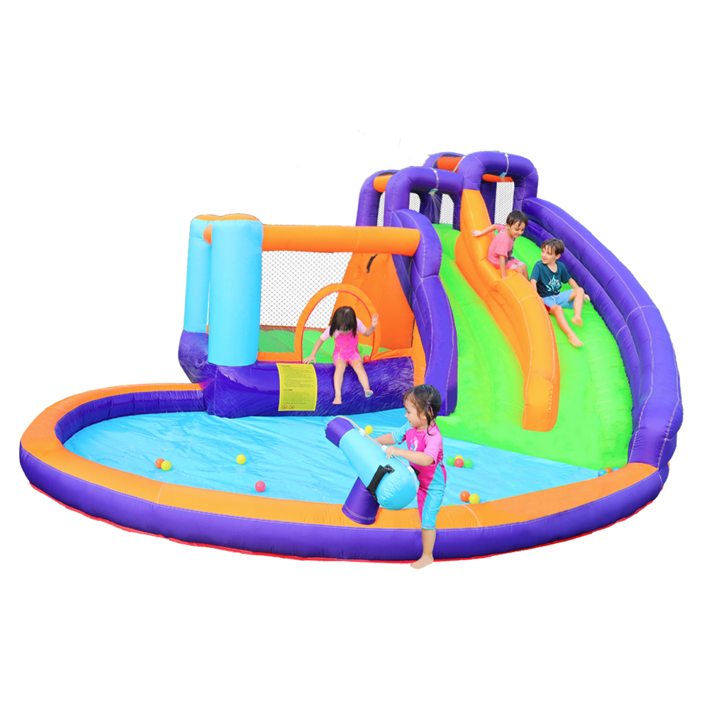 Airmyfun Amazon Бестселлер Коммерческая двойная водная горка батут прыгающий надувной замок