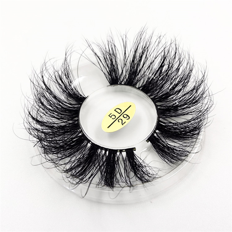 New Design Handmade Faux Mink Strip Eyelashes 3D 5D 6D 25MM Vendor Handicraft Own Brand With Custom Box Quality Lashes For Women