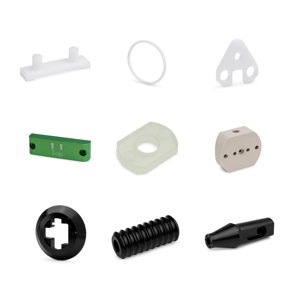 valve umbrella turning tube trophy transparent strong spare small shaped service scooter samples rubber rapid cnc plastic parts