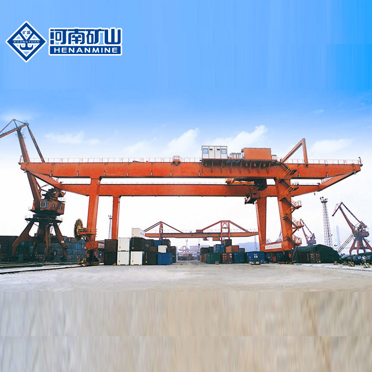 Судостроительный козловой кран 45 тонн RMG sea port