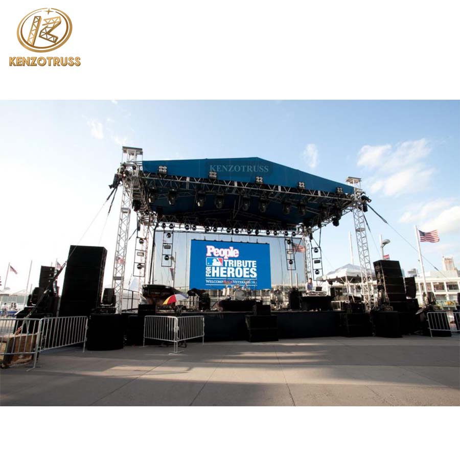 Алюминиевая Ферма для освещения dj Stage Truss System на продажу