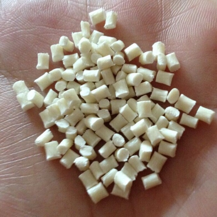 Ppa containing 50% fiber for high temperature resistant and flame retardant particles for electronic and electrical applications