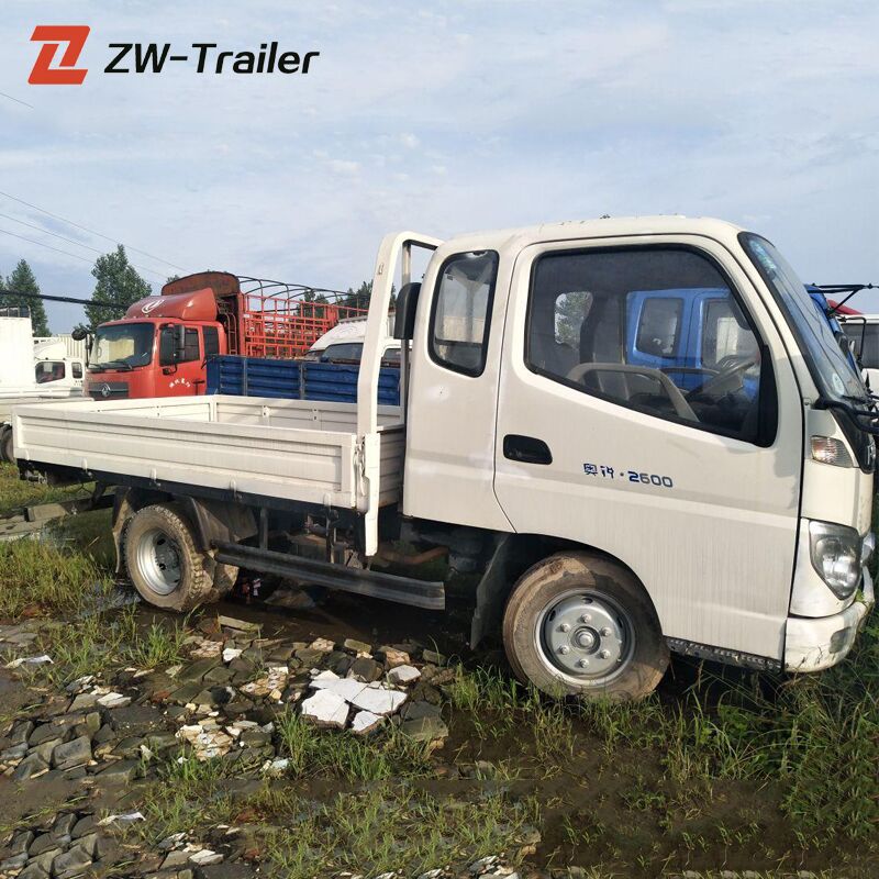 Used 3 tons 6tons 8tons 12tons 4x2 mini cargo lorry truck sidewall truck for sale