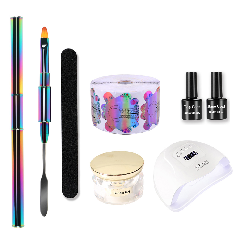 BQAN Oem Nail Poly Gel Set Hard UV Gel In A Bottle Gor Extension Nail Art Acrgel Kits