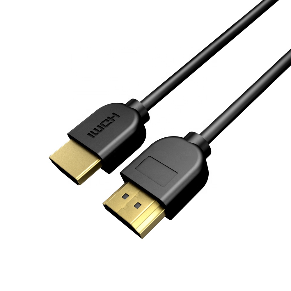 PCER 19pin позолоченный штекер-штекер 1080P 4K 3D 1,5 м 3 м 5 м 15 м до 200 м ультратонкий 2,0 HDMI кабель