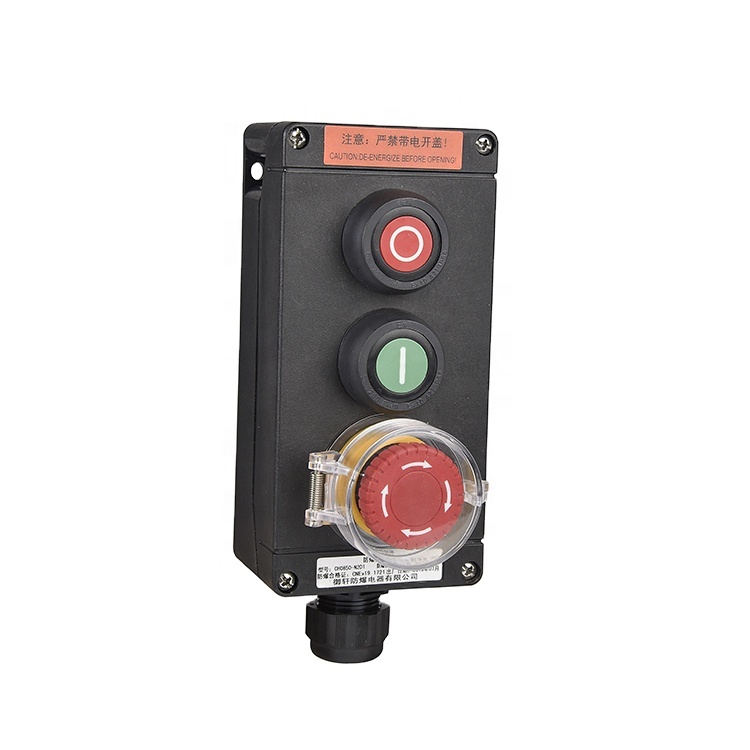 Взрывозащищенный блок контроллера e-stop push buton
