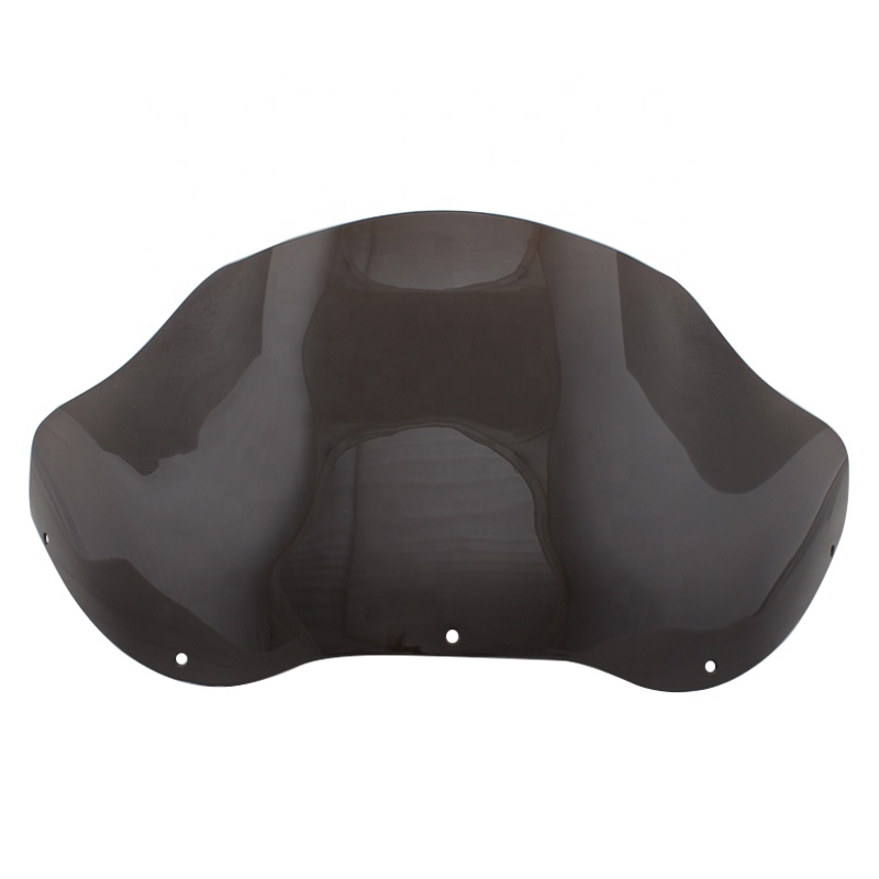 REALZION аксессуары для мотоциклов 12,5 ''расклешенные черные лобовое стекло для Harley Road Glide FLTR FLTRX 1998-2013