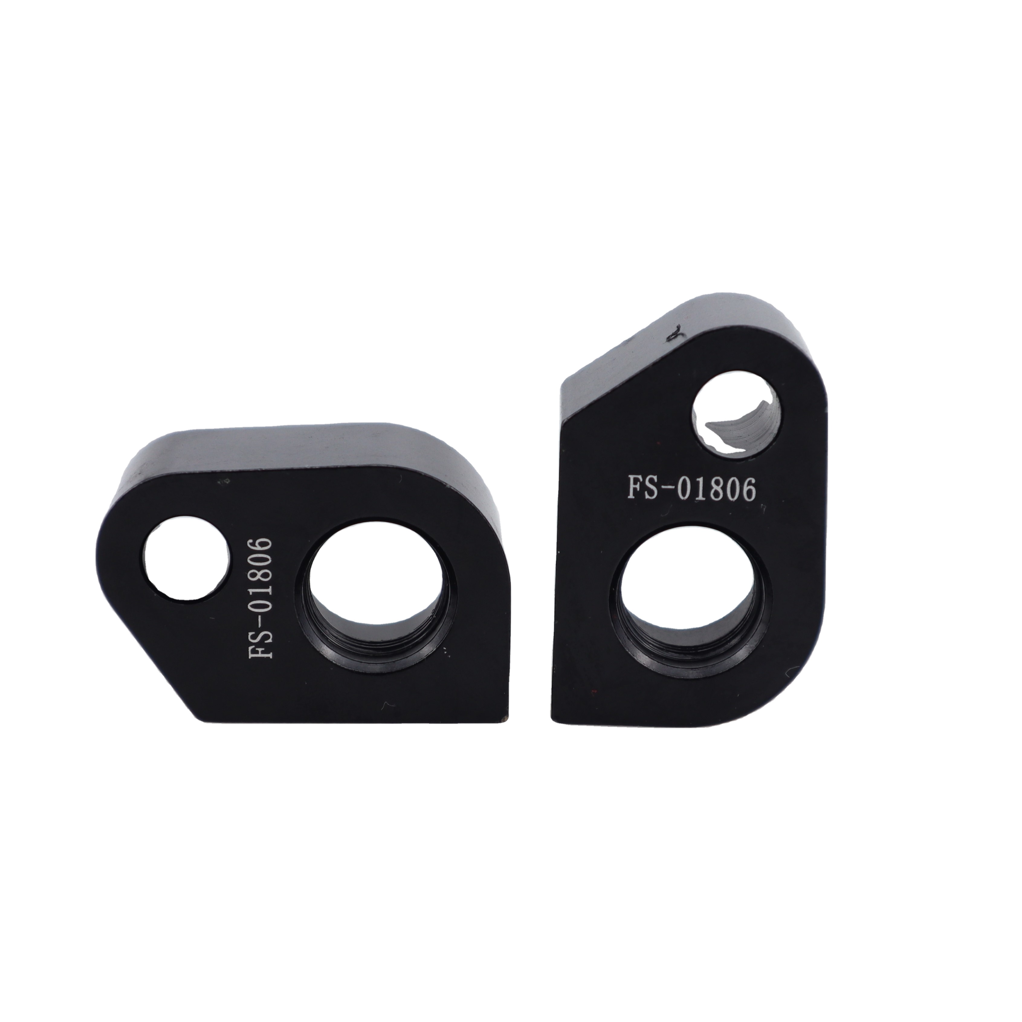 CNC machining parts Black surface Aluminum dual slimline female Crimping board for automotive air conditioning